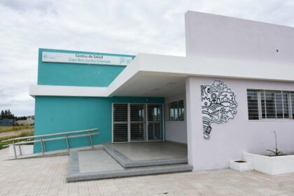 La provincia ejecuta obras viales, de salud y de arquitectura en lezama