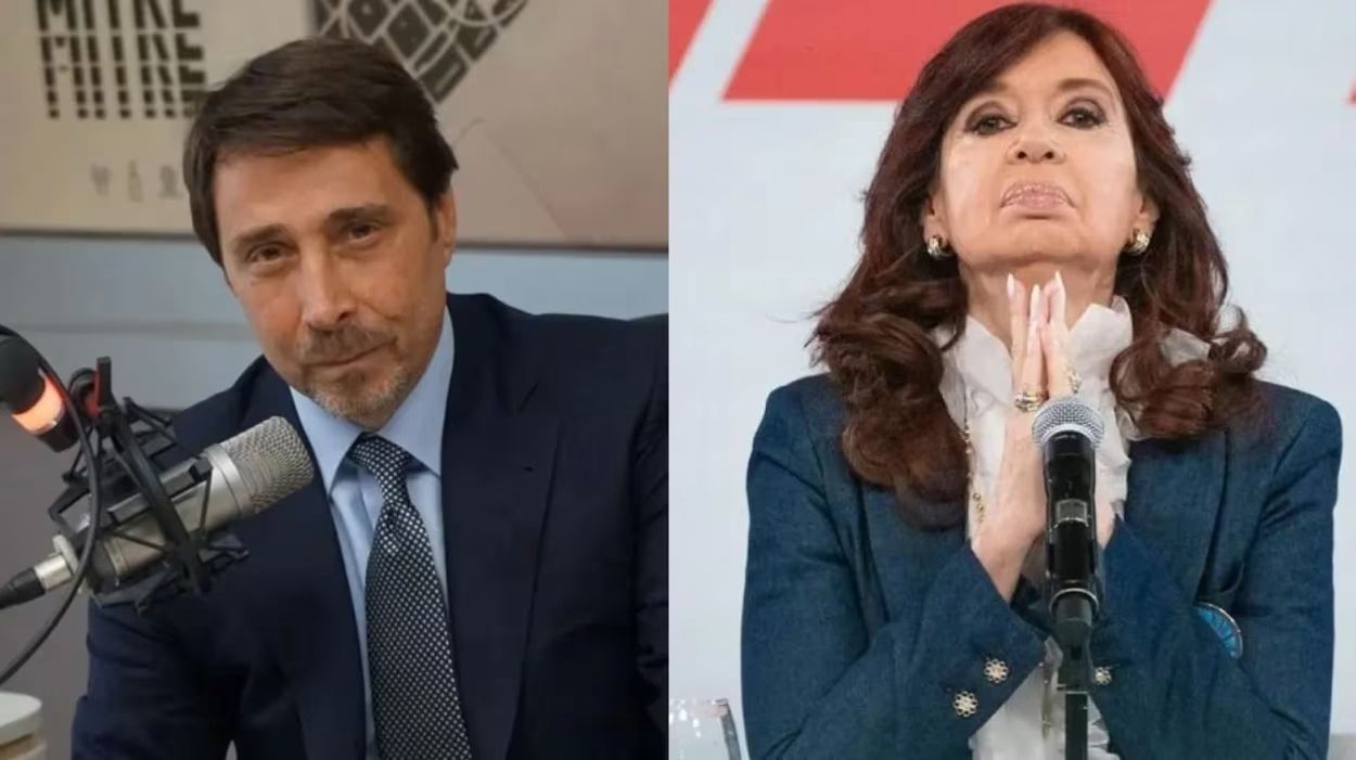 Eduardo Feinmann y Cristina Kirchner