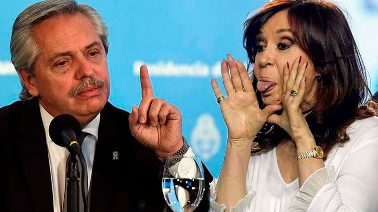 Alberto Fernández y Cristina Kirchner