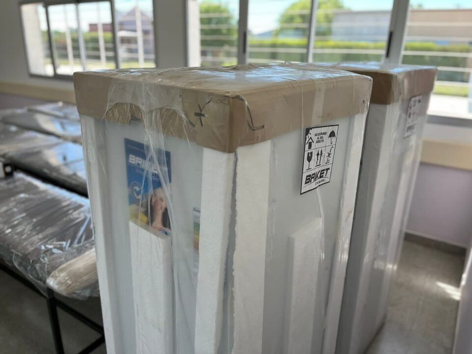 Castelli: incorporan moderno equipamiento para el nuevo centro de salud