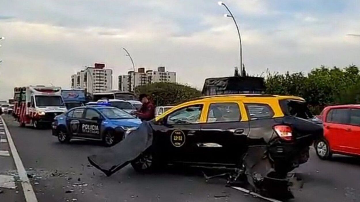 Choque Avenida General Paz