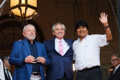 Lula, Alberto Fernández y Evo Morales