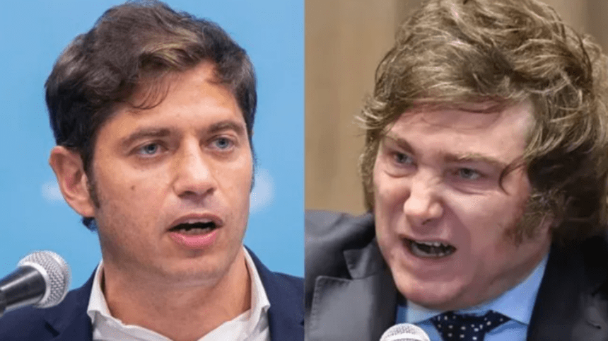 Kicillof acusó a milei de "extorsionar" a las provincias para asegurar su reelección