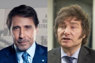 Eduardo Feinmann y Javier Milei