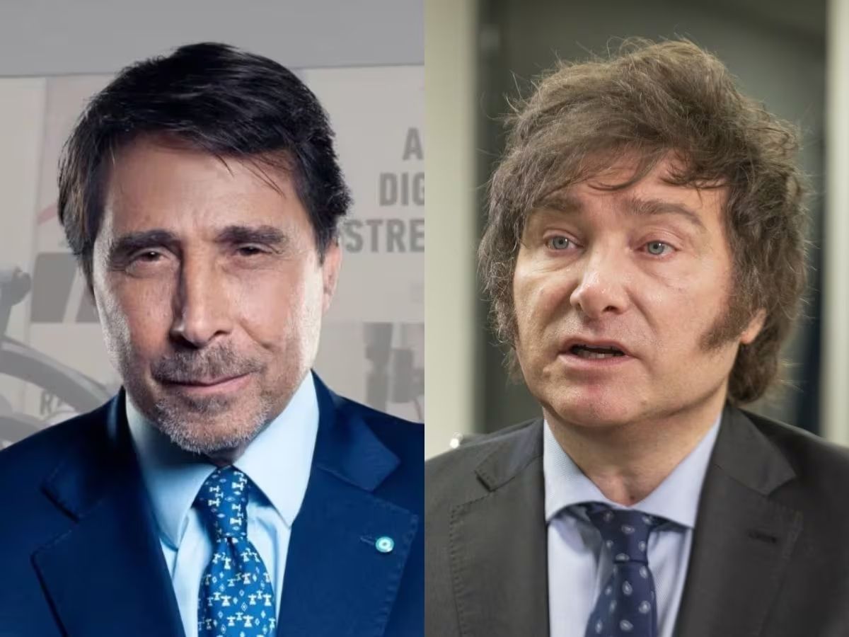 Eduardo Feinmann y Javier Milei