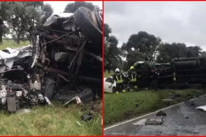 Trágico accidente en ruta 31 : tres muertos en choque frontal entre auto y camión