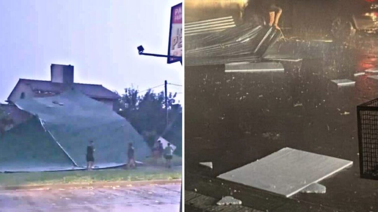 Fuerte temporal azotó a rauch: importantes daños materiales y caos en la población 2 Fuerte temporal azotó a rauch: importantes daños materiales y caos en la población