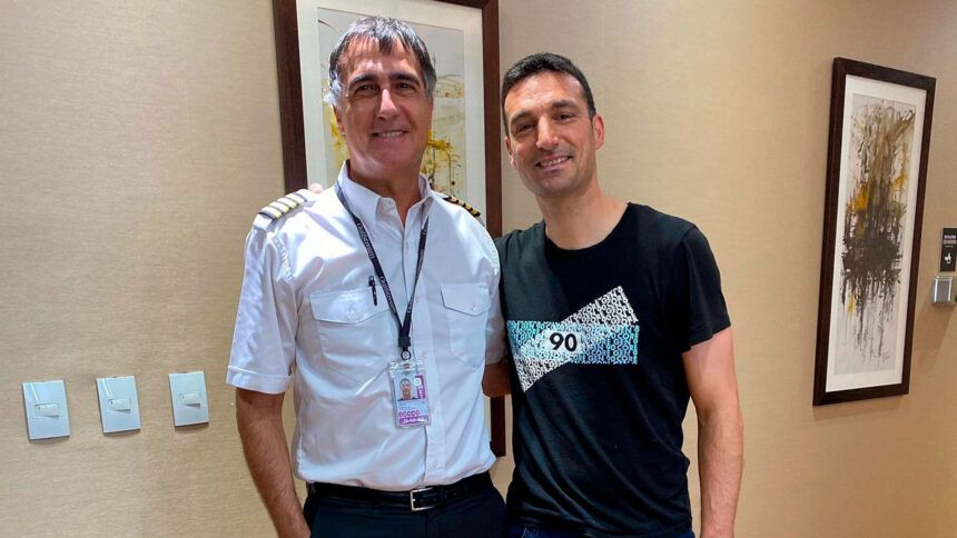 Antonio Laje y Lionel Scaloni