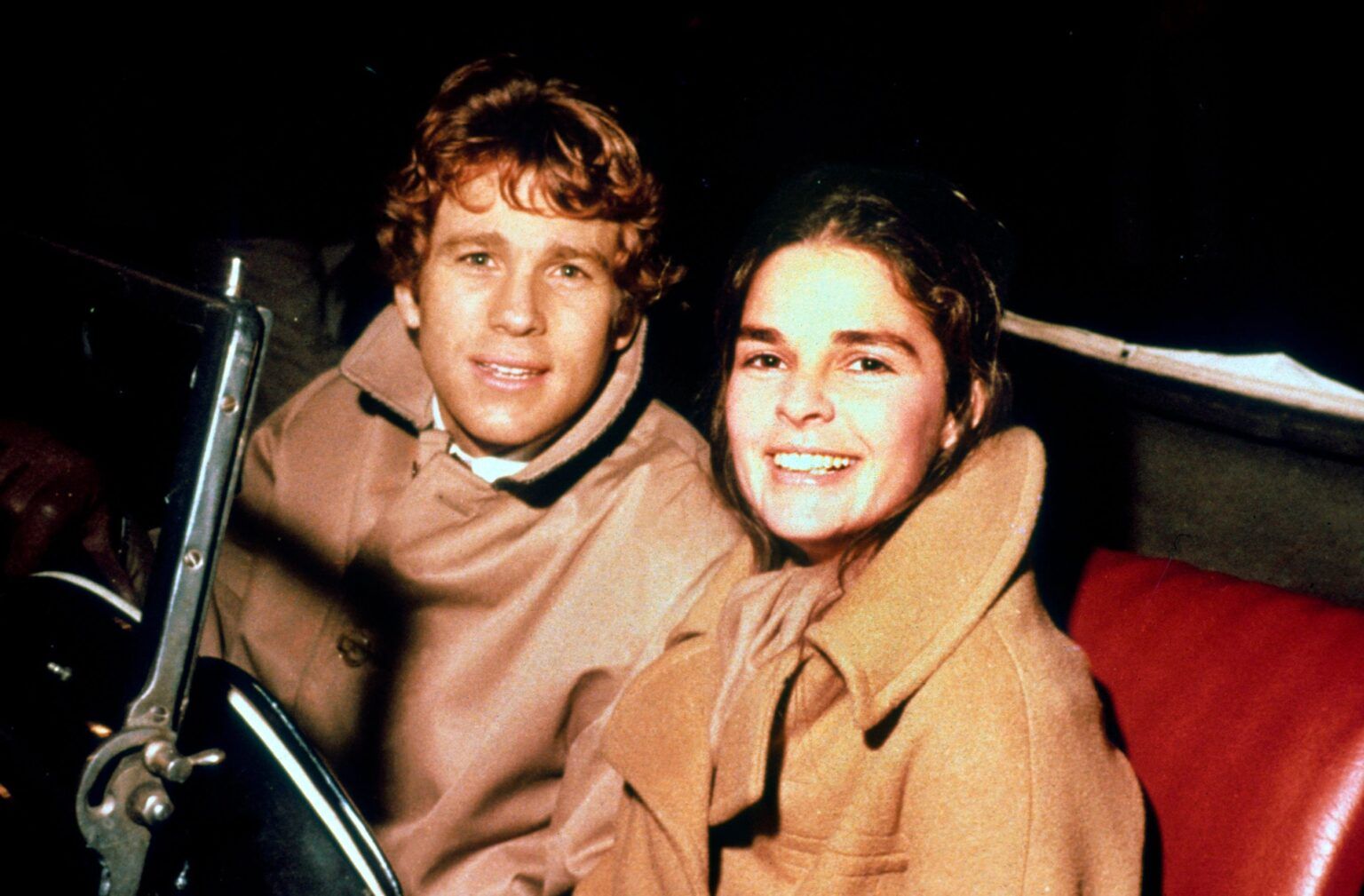 Ryan O'Neal y Ali Macgraw