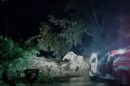 Fuerte temporal azotó a rauch: importantes daños materiales y caos en la población