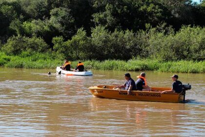 Hombre ahogado en Entre Ríos