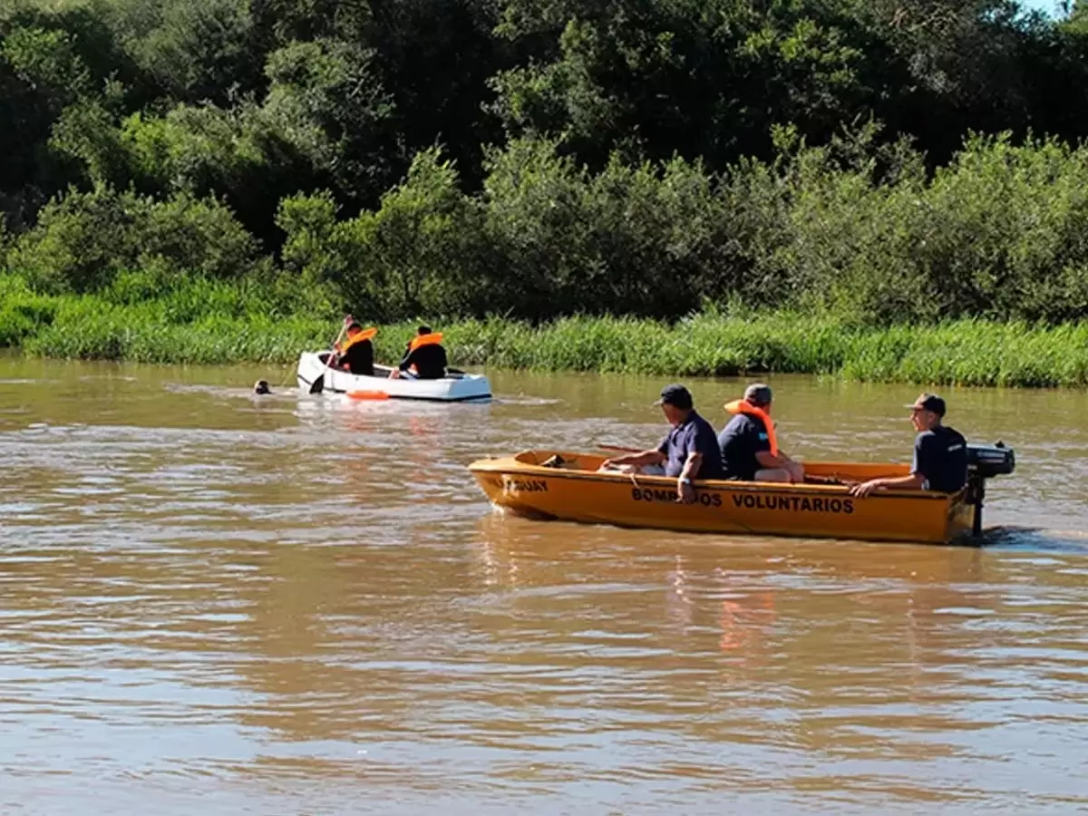 Hombre ahogado en Entre Ríos