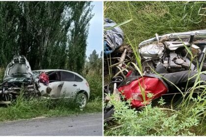 Fatal accidente en ruta 29: dos muertos al chocar moto y auto cerca de ranchos