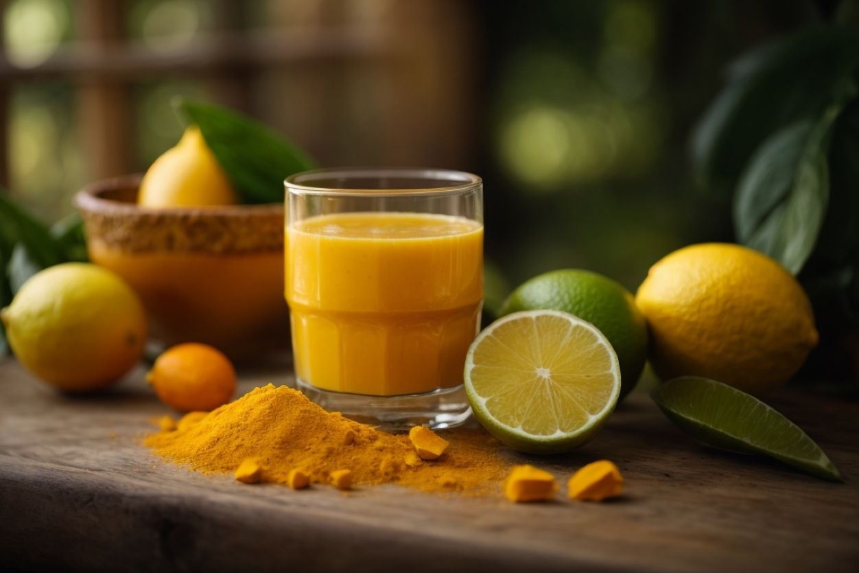 Cúrcuma y el Jugo de Limón por la mañana beneficios