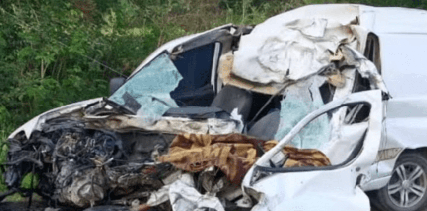Fatal accidente: Un muerto al chocar un camión y un utilitario en la Ruta 3