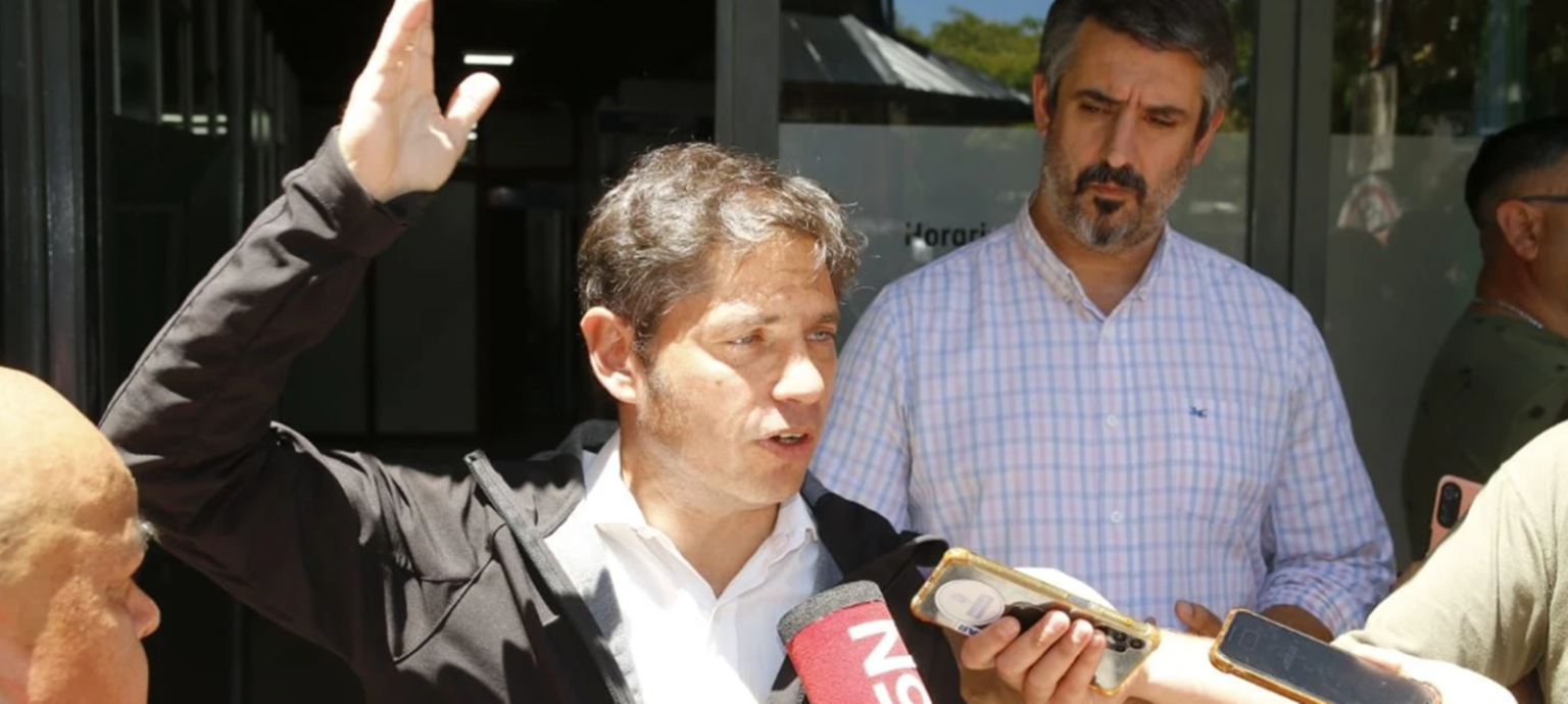 Kicillof viajó a miramar tras el trágico temporal 1 Kicillof viajó a miramar tras el trágico temporal