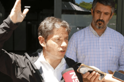 Kicillof viajó a miramar tras el trágico temporal