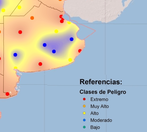 Toda la provincia de buenos aires en alerta por riesgo de incendios 2 Toda la provincia de buenos aires en alerta por riesgo de incendios