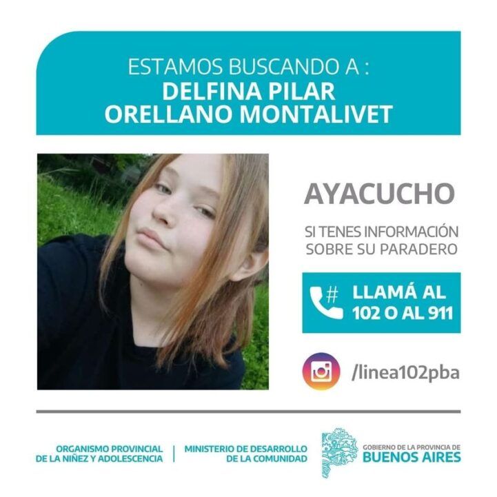 Desesperadamente buscan a una menor de 14 años que desapareció en ayacucho