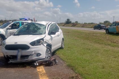 Accidente en ruta 2: impactante vuelco cerca de lezama