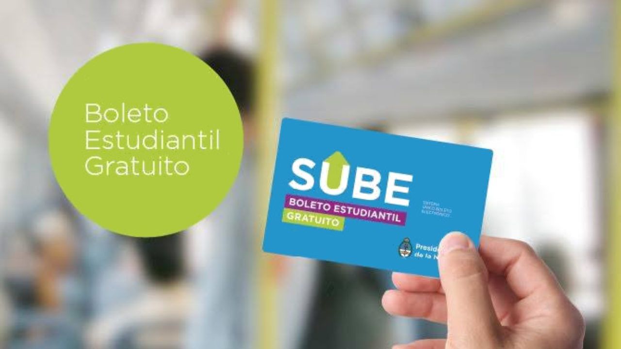 Boleto Estudiantil gratuito