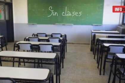 aula vacia sin clases paro docente