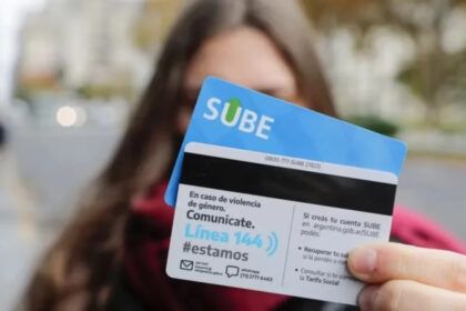 Tarjeta sube registrar