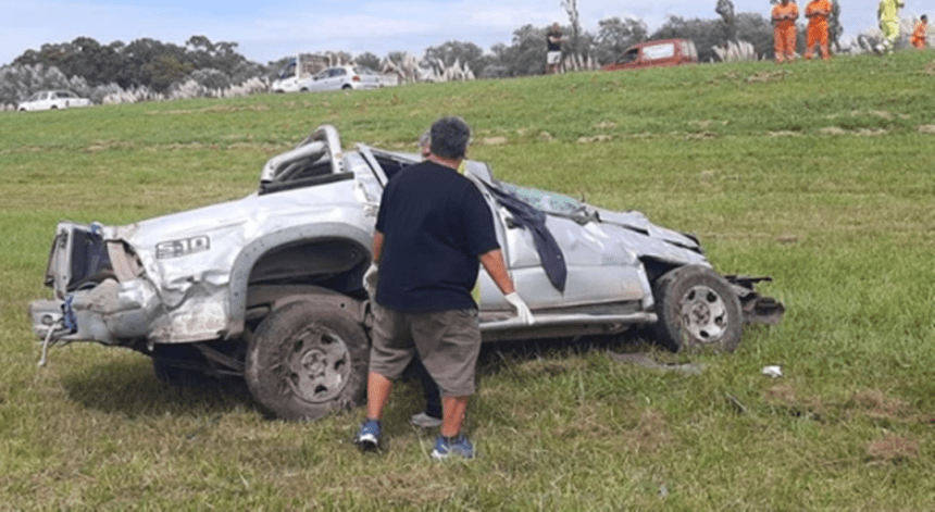 Fatal accidente en Ruta 2: Un muerto y una mujer en grave estado al ...