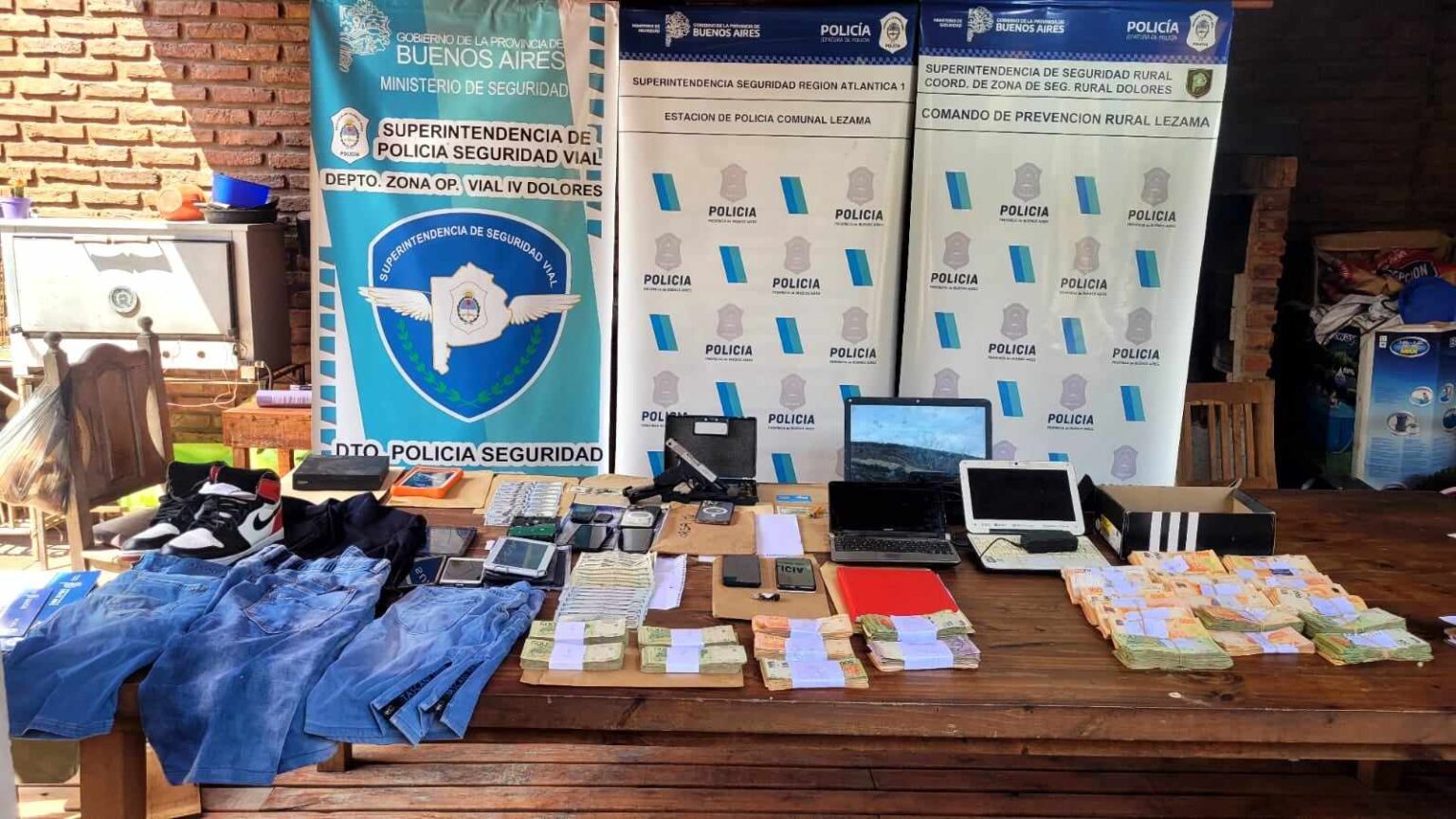 Allanamiento positivo en esteban echeverría por un caso de cuento del tío en lezama