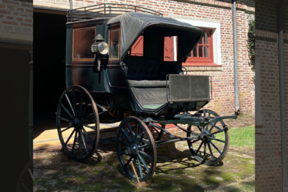 Un carruaje de felicitas guerrero fue donado a la municipalidad de general madariaga