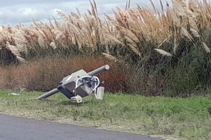Derribaron radares de fotomultas instalados en la ruta 11