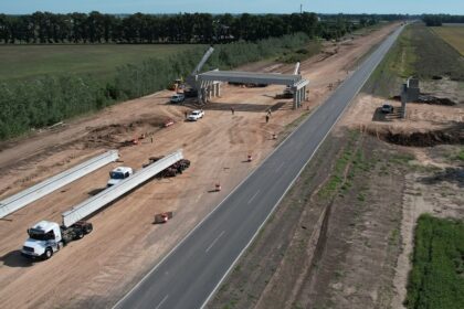 Continúan las obras para convertir en autovía un tramo de la ruta 41