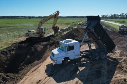 Brandsen: avanzan a muy buen ritmo las obras en la ruta 215