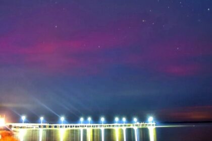 Auroras australes en chascomús: un espectáculo celestial inédito