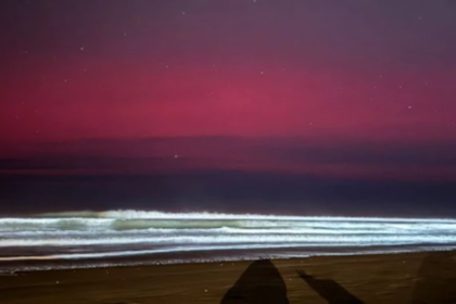 Inédito: auroras australes se vieron en distintas ciudades bonaerenses