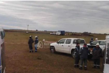 La rotura de un oleoducto de ypf provocó un derrame en un campo de las flores