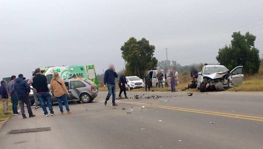 Tragedia en la Ruta 29: Murió una mujer en tremendo choque frontal ...