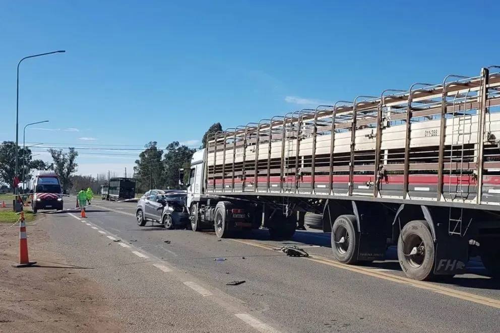 Dirigente del pro murió junto a su esposo e hijo de 11 años en un terrible choque en ruta 205