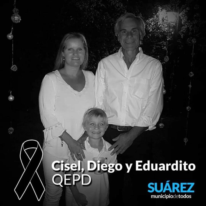 Dirigente del pro murió junto a su esposo e hijo de 11 años en un terrible choque en ruta 205