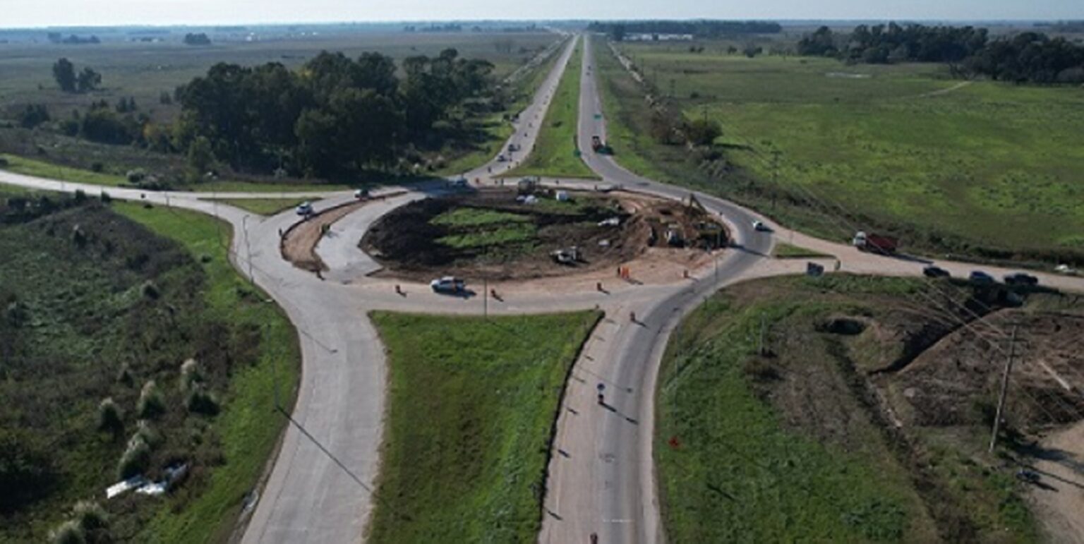 Avanzan las obras en la ruta 6 beneficiando a 11 distritos bonaerenses