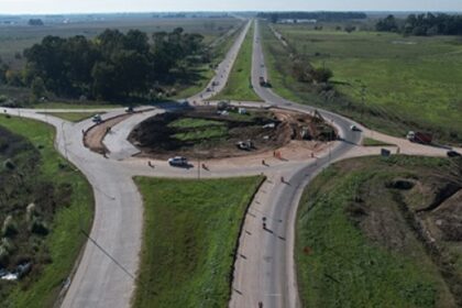Avanzan las obras en la ruta 6 beneficiando a 11 distritos bonaerenses