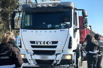 El ministerio de transporte retuvo 38 toneladas de carga de más en ruta 2