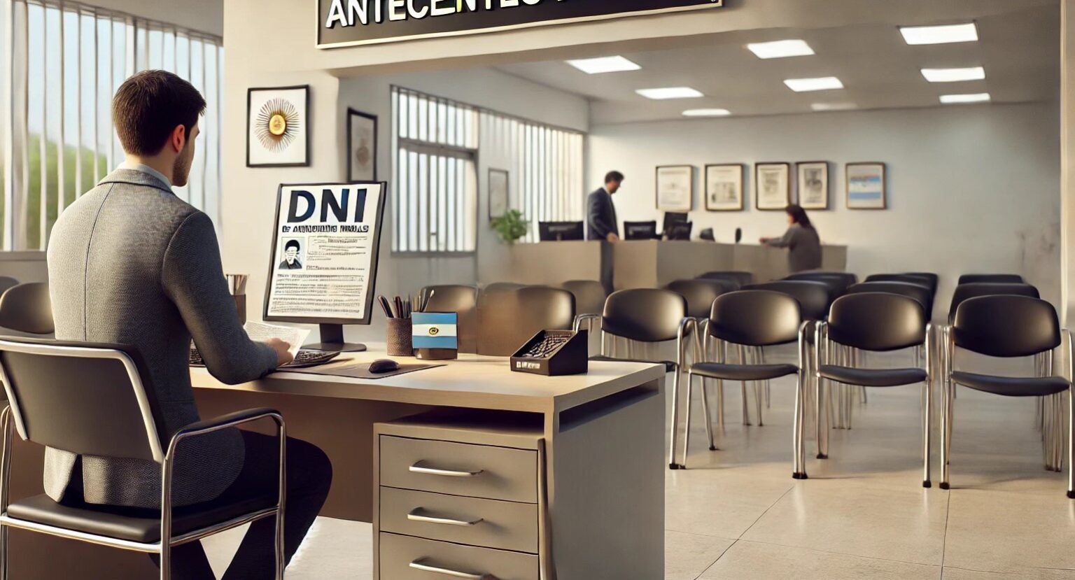 Sacar antecedentes penales