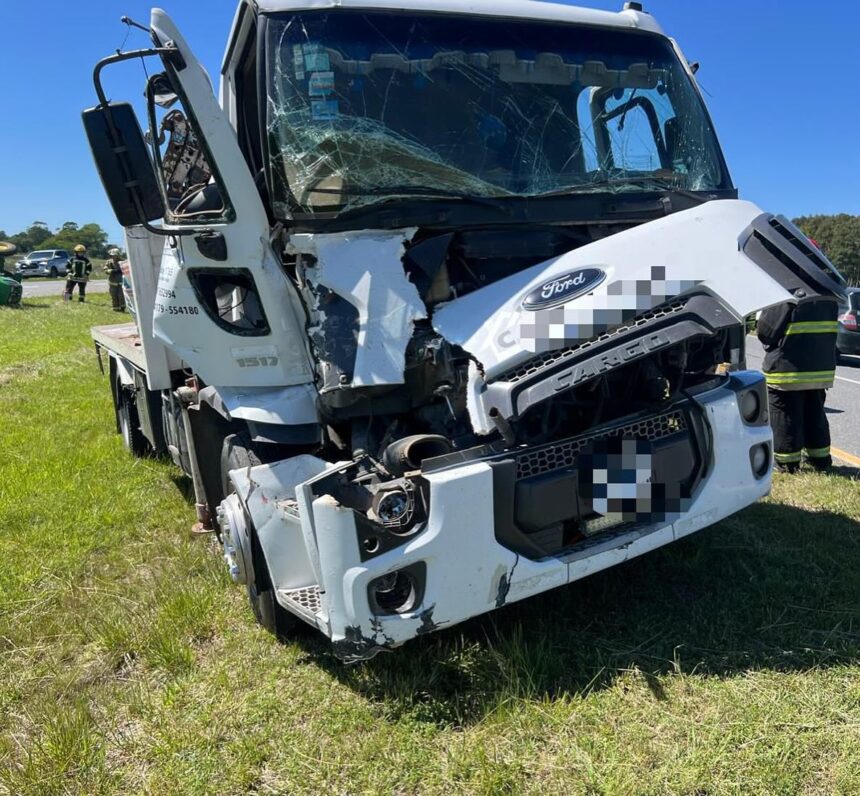 Impactante accidente en Ruta 74: Choque entre camión y tractor termina ...
