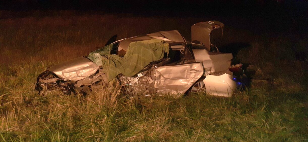 Fatal accidente en Ruta 3: Un muerto y tres heridos tras tremendo choque