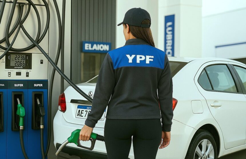 Ypf combustible nafta