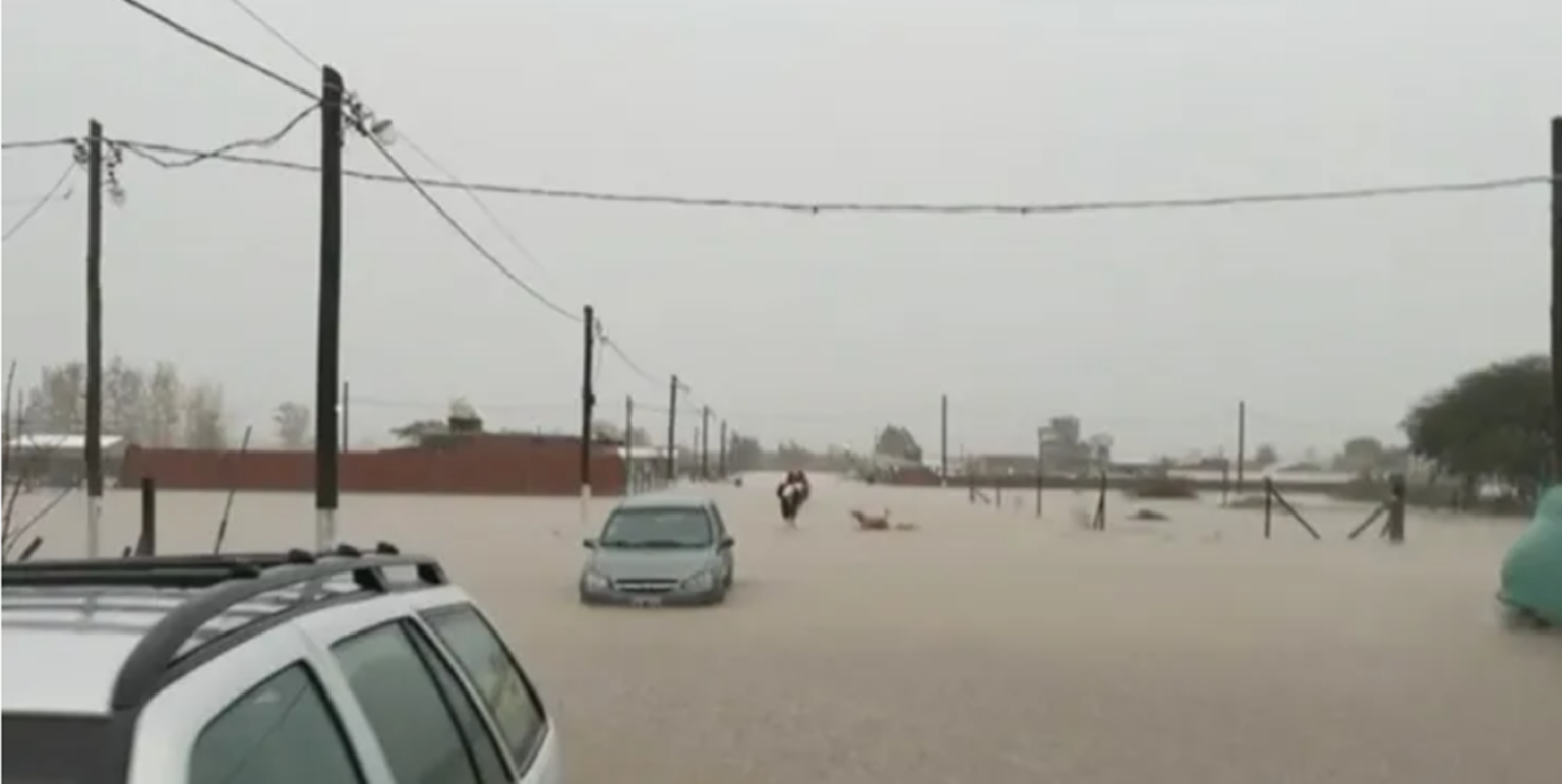 inundacion en zarate