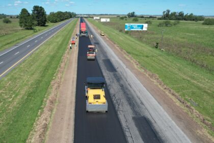 El Gobierno bonaerense avanza en la repavimentación de la Ruta Provincial 2
