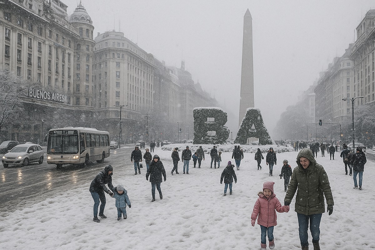 Nieve buenos aires ba