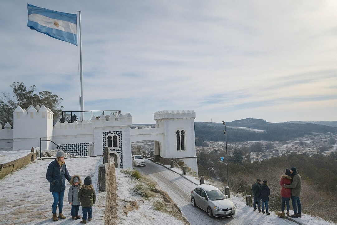 Nieve tandil buenos aires